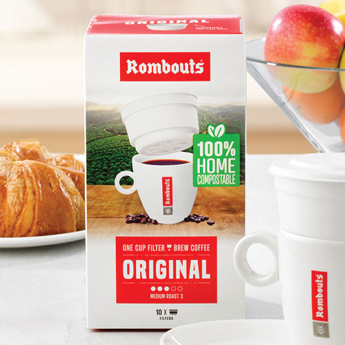 Rombouts One Cup Filter Packaging